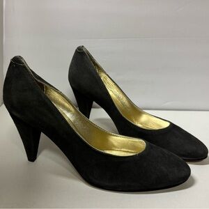 Tommy Hilfiger, Charcoal Gray Suede Women’s Pumps Size 38 (7.5 US)
